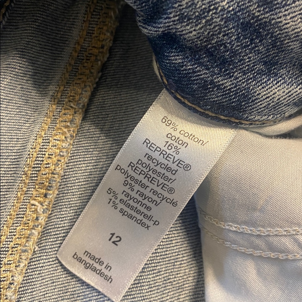 EUC MAURICES Edgely Stretch Button Fly Denim Shorts 12 - Picture 5 of 6